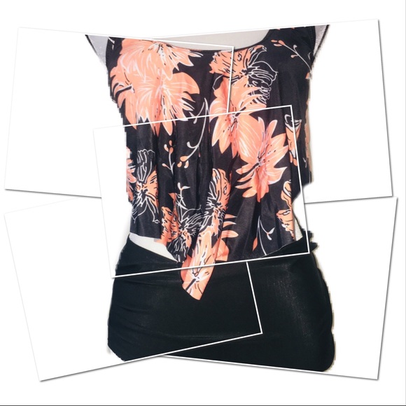 ‼️🔥5 ⭐️ 1 LEFT! FIRM PRICE2 PC Floral Tankini🔥‼️ - Picture 8 of 8